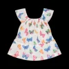 Vestito con farfalle per bambina