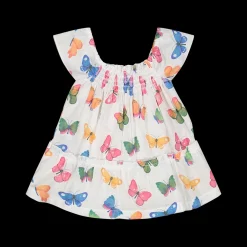 Vestito con farfalle per neonata