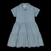 Vestito in chambray per bambina