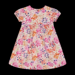 Vestito in popeline stampato per bambina