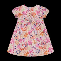 Vestito in popeline stampato per bambina