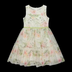 Vestito in tulle stampato per ragazza