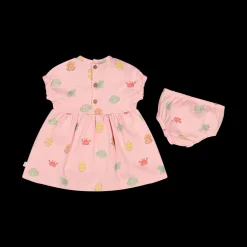 Abito in jersey bio con coulotte abbinata per neonata