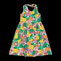 Abito senza maniche in jersey stretch per bambina