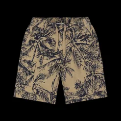 Bermuda con stampa foliage per bambino