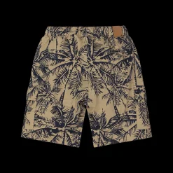 Bermuda con stampa foliage per bambino
