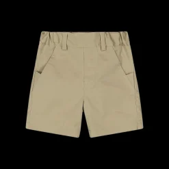 Bermuda elasticizzato da bambino in gabardina stretch