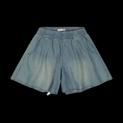 Bermuda in chambray per bambina