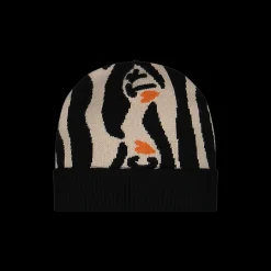 Berretto jacquard animalier bambina