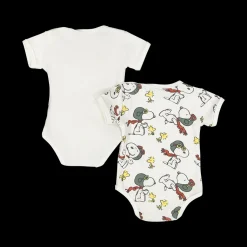 Bipack body per neonato a tema Peanuts