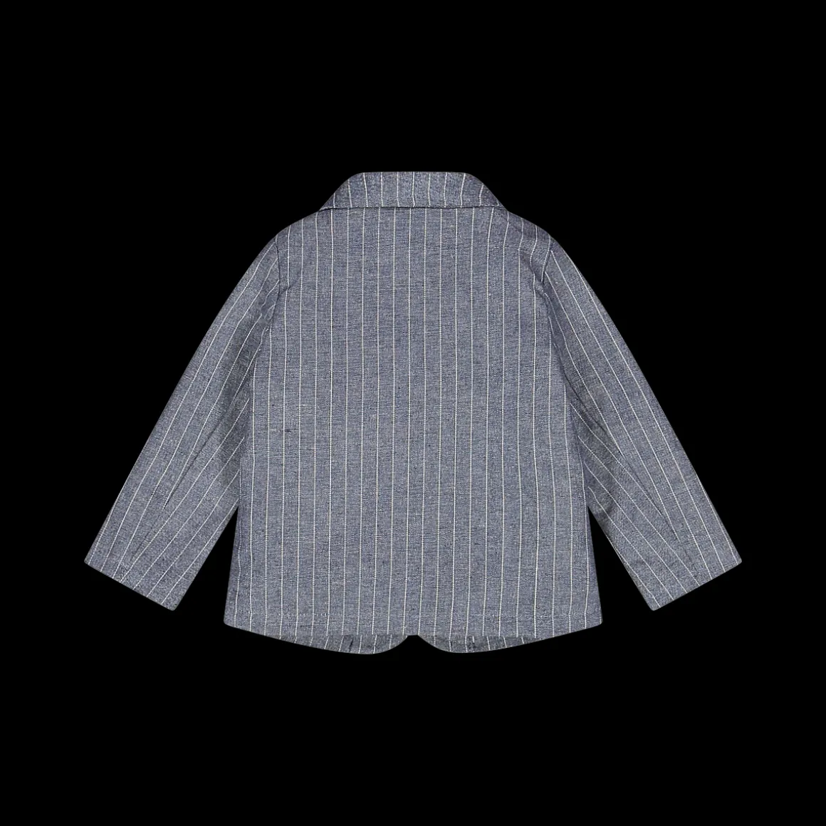 Blazer da bambino in tessuto gessato