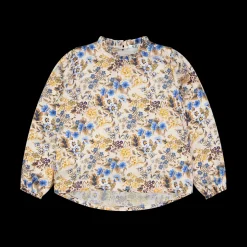 Blusa da bambina con fantasia floreale