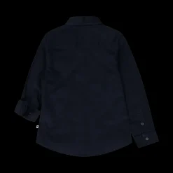 Camicia bambino in velluto a coste sottili