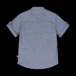 Camicia collo coreana bambino