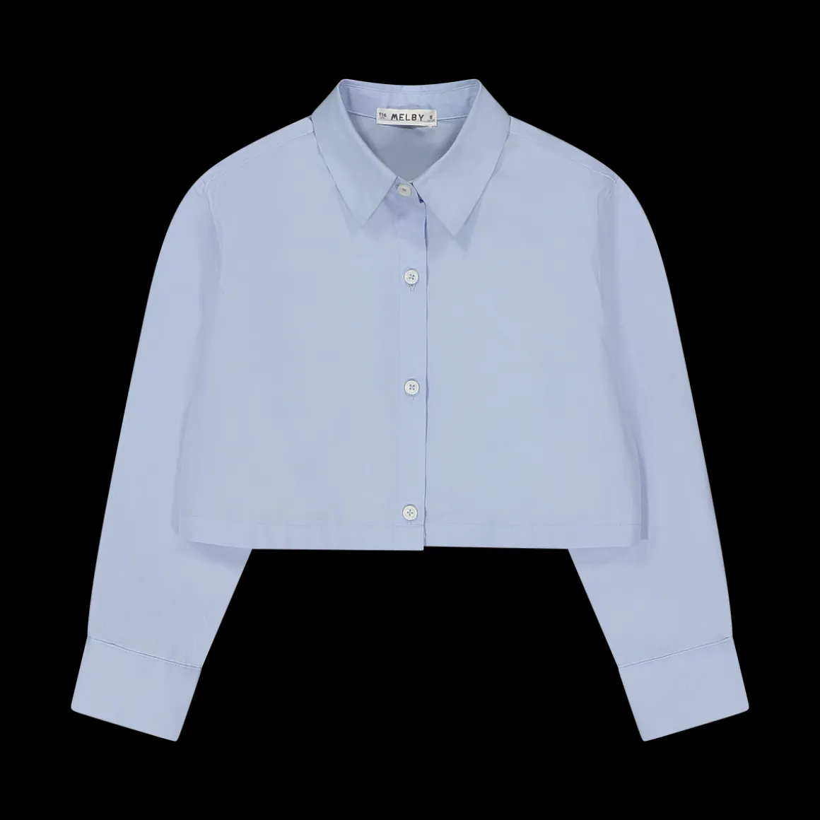 Camicia cropped bambina