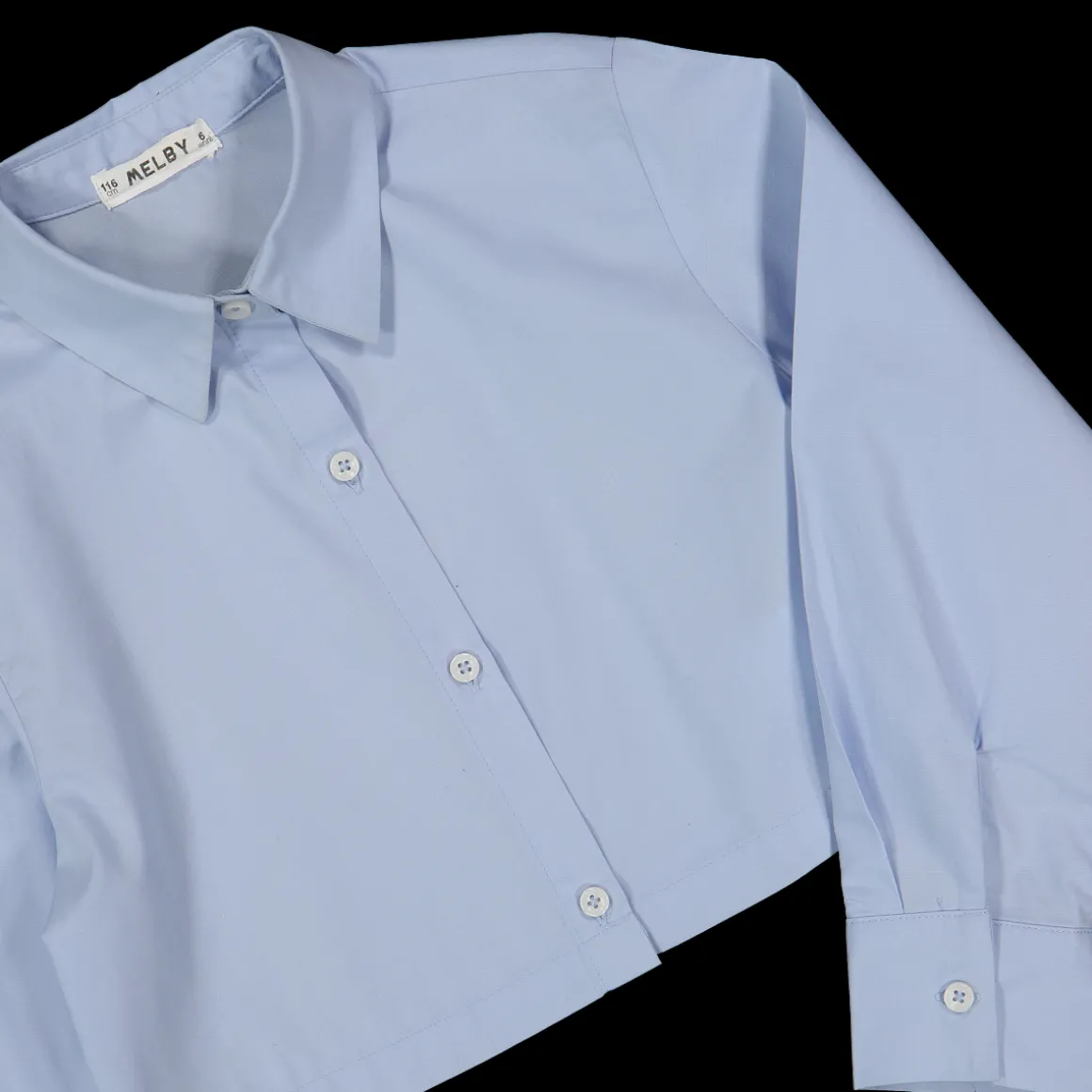 Camicia cropped bambina