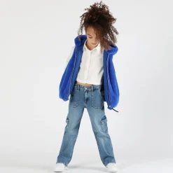 Camicia cropped bambina