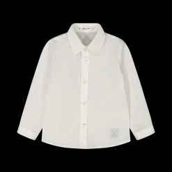 Camicia in popeline stretch per neonato