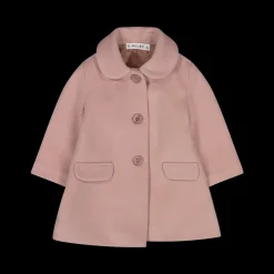 Cappotto panno morbido neonata