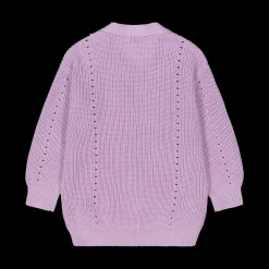 Cardigan con vestibilità oversize per bambina