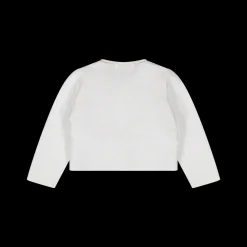 Cardigan da bambina in 100% cotone.
