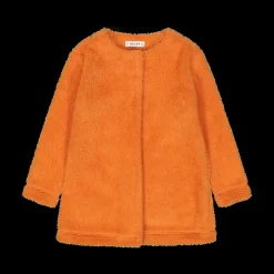Cardigan in tessuto furry bambina