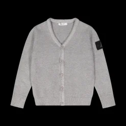 Cardigan tricot con trecce per ragazzo