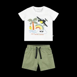 Completo a tema aereoplano per bambino