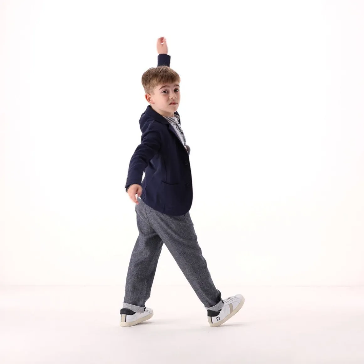 Giacca elegante in piquet per bambino