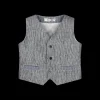 Gilet rigato da bambino