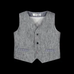 Gilet rigato da bambino