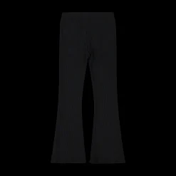 Leggings flare in costina per bambina