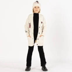 Leggings flare in costina per bambina