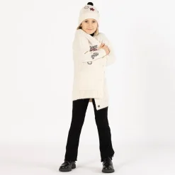 Leggings flare in costina per bambina