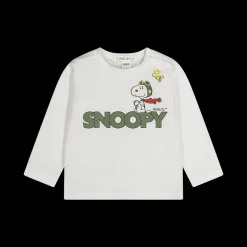Maglia a maniche lunghe tema Peanuts per neonato