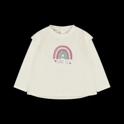 Maglia con glitter da neonata