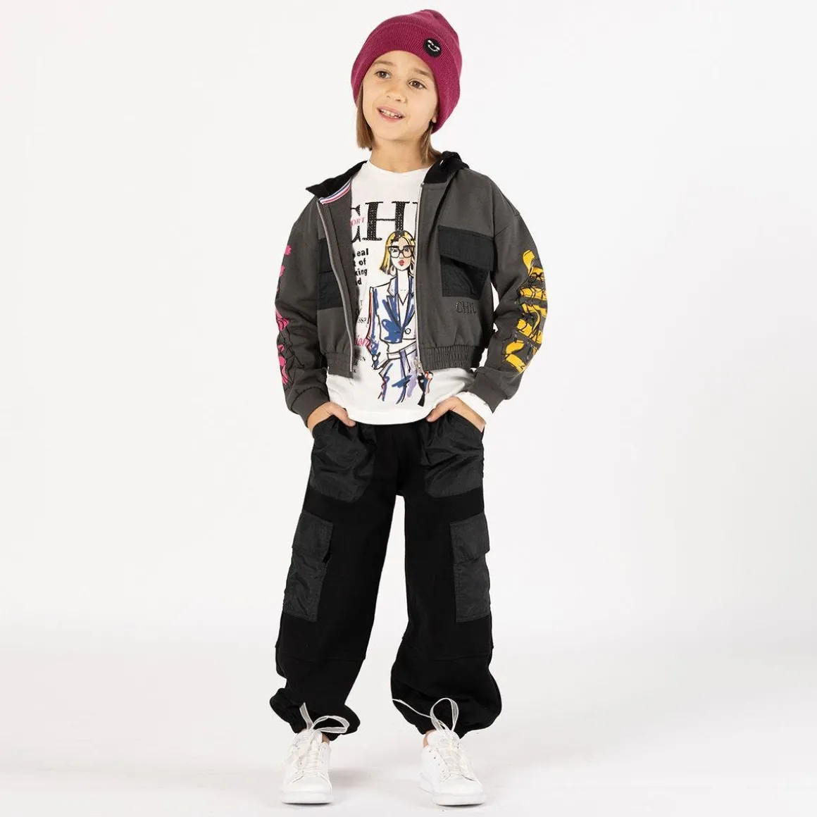 Maglietta fashion per ragazza