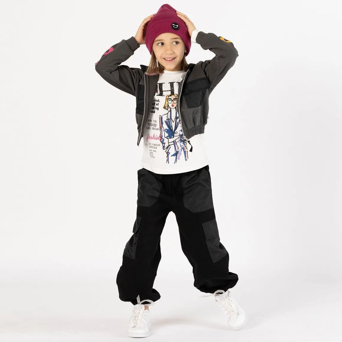 Maglietta fashion per ragazza