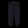 Pantalone in gabardina fiammata per bambino