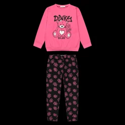 Pigiama lungo bambina 100% cotone