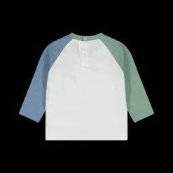 T-shirt manica lunga in jersey elasticizzato bambino